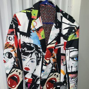 Graphic Blazer
